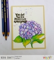 Bild 8 von Jane's Doodles Clear Stamps - Hydrangea - Hortensie