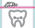 Heffy Doodle Die  - Tooth Plush Die - Stanzen Zahn