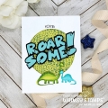Bild 6 von Whimsy Stamps Die Stanze - Roarsome Word and Shadow Die Set
