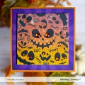 Bild 6 von Whimsy Stamps Stencil - Halloween Expressions - Kürbisgesichter