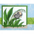 Bild 2 von Stampendous Cling Stamps Lily Of The Valley Rubber Stamp - Gummistempel Maiglöckchen