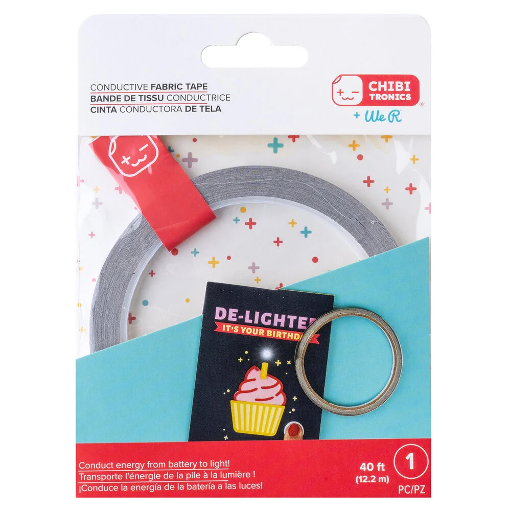 We R Makers • Chibitronics Conductive Fabric Tape - leitendes Band (selbstklebend)