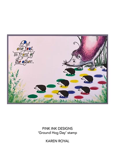 Bild 12 von Pink Ink Designs - Stempel  Ground Hog Day (Igel)
