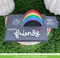 Bild 7 von Lawn Fawn Cuts  - Stanzschablone over the rainbow