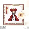 Bild 2 von Gummistempel Stamping Bella Cling Stamp ODDBALL QUEEN OF HEARTS RUBBER STAMP