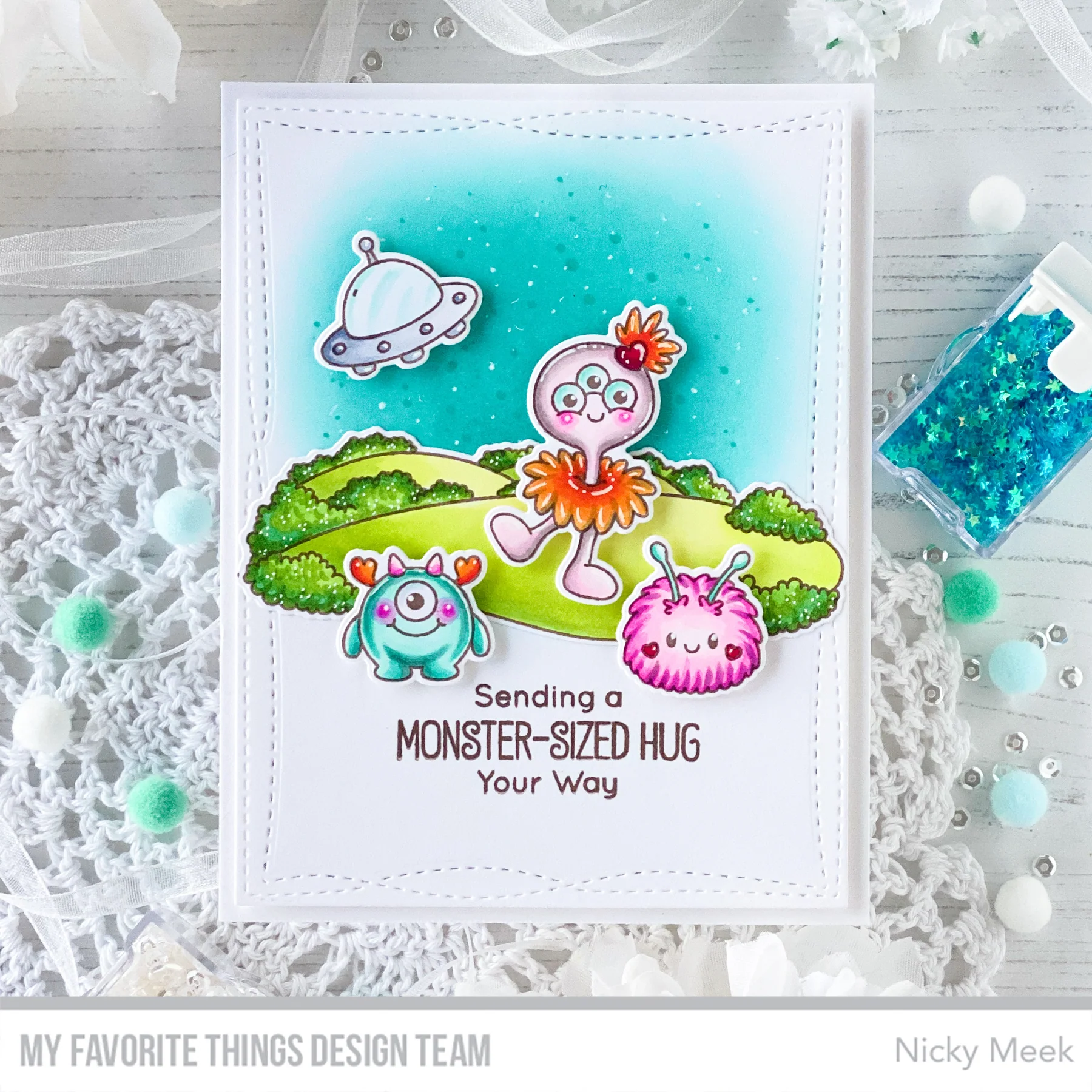 Bild 5 von My Favorite Things - Clear Stamps JB Monster Love - Monster Liebe