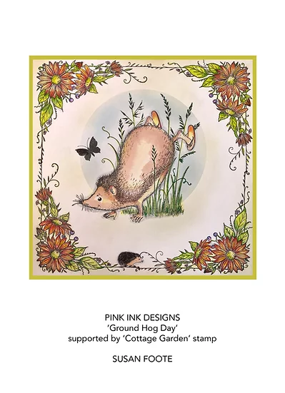 Bild 4 von Pink Ink Designs - Stempel  Ground Hog Day (Igel)