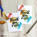 Bild 3 von Whimsy Stamps Clear Stamps - Paint Brush Strokes