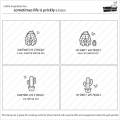 Bild 5 von Lawn Fawn Clear Stamps - sometimes life is prickly