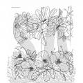 Tim Holtz Stempelgummis Floral Trims