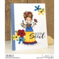 Bild 4 von Gummistempel Stamping Bella Cling Stamp ODDBALL FRIDA