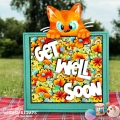 Bild 2 von Whimsy Stamps Die Stanze  -  Peeking Kitty Dies