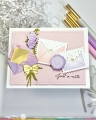 Bild 13 von Waffle Flower Postage Collage Envelope Die - Stanze