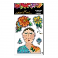 Stampendous Stanzen Laurel Burch Blossoming Woman Die Set