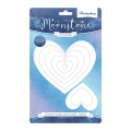 Bild 1 von Hunkydory - Moonstone Nesting Dies - Hearts - Stanze Herzen