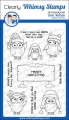 Whimsy Stamps Clear Stamps - Christmas Hoo