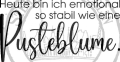 StempelBar Stempelgummi Pusteblume