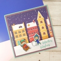 Bild 2 von For the love of...Stamps by Hunkydory - Happy Town Clear Stamp - Play in the Snow