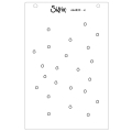 Bild 8 von Sizzix - A6 Stencil By Stacey Park - Serene Sophisticate #2