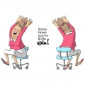 Bild 2 von Art Impressions Stempelgummi SPINNERS Chair Spinner
