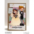 Bild 3 von Gummistempel Stamping Bella Cling Stamp ODDBALL BRIDE AND GROOM