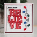 Bild 3 von Creative Expressions Big Bold Words Believe Craft Die & Stamp Set - Stanze & Stempel