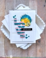 Bild 11 von Waffle Flower  Nesting Postage Collage Peony Stencil - Stencil-Set
