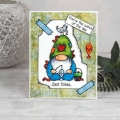 Bild 2 von Woodware Clear Stamp Singles Fishing Gnome - Fischer