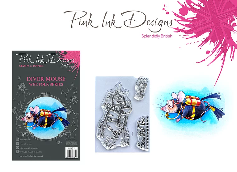 Bild 10 von Pink Ink Designs - Stempel Diver Mouse (Taucher Maus)