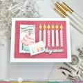 Bild 6 von Waffle Flower  Postage Collage Cupcake Stencil - Stencil-Set