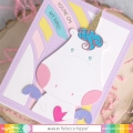 Bild 4 von Waffle Postage Be a Unicorn Die-Set - Stanzset Einhorn