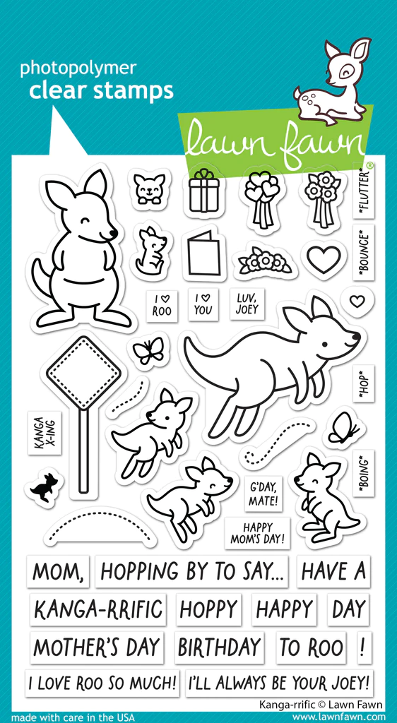 Bild 1 von Lawn Fawn Clear Stamps  - kanga-rrific