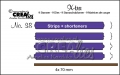 Crealies - X-tra dies no. 38, Strips & shorteners set B - Stanze Streifen