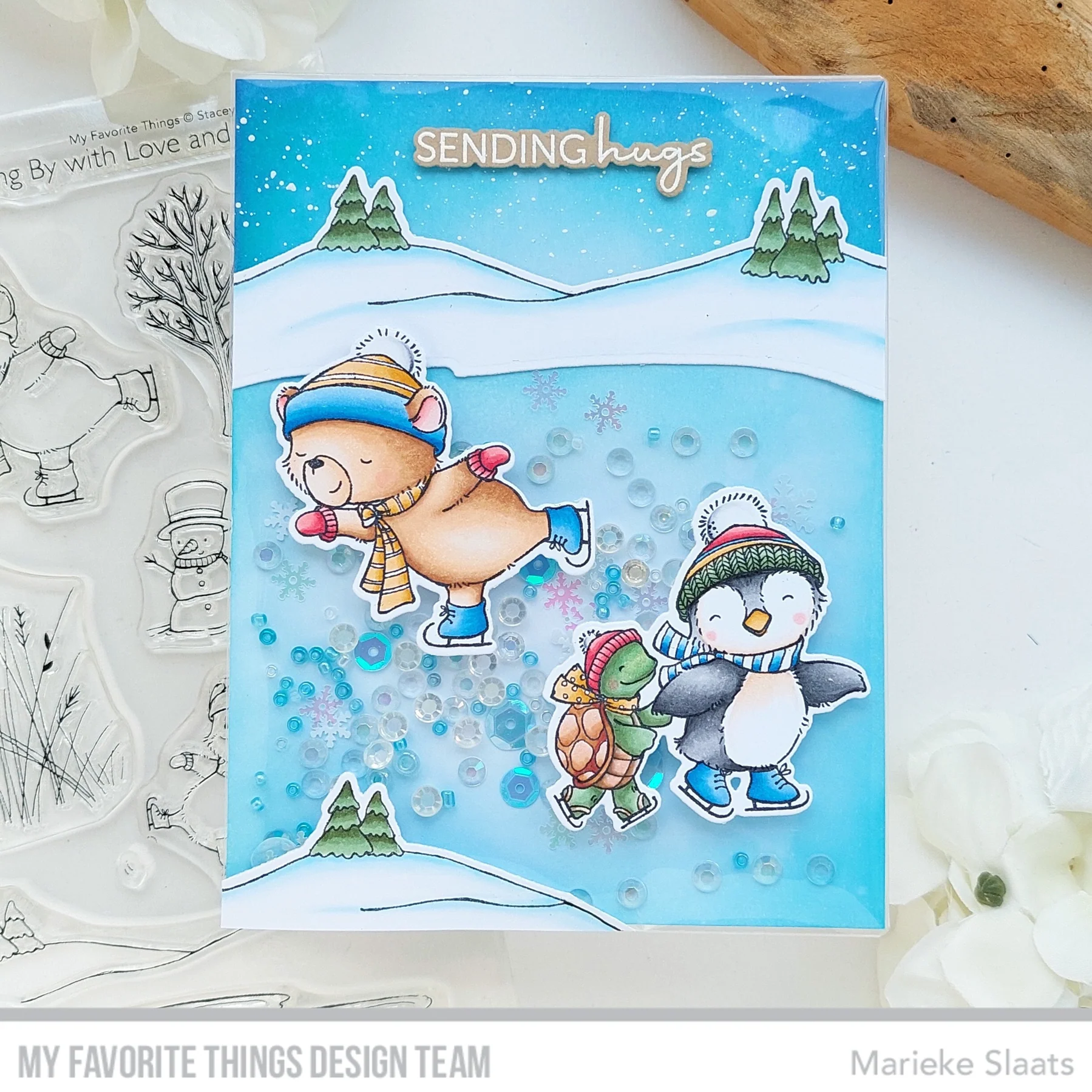 Bild 3 von My Favorite Things - Clear Stamps SY Warm Winter Hugs
