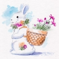 Bild 2 von Art Impressions Stamp Set - Watercolor Animal Planters