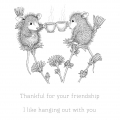 Bild 4 von Spellbinders Tea for Two Cling Rubber Stamp Set - House Mouse Stempelgummi