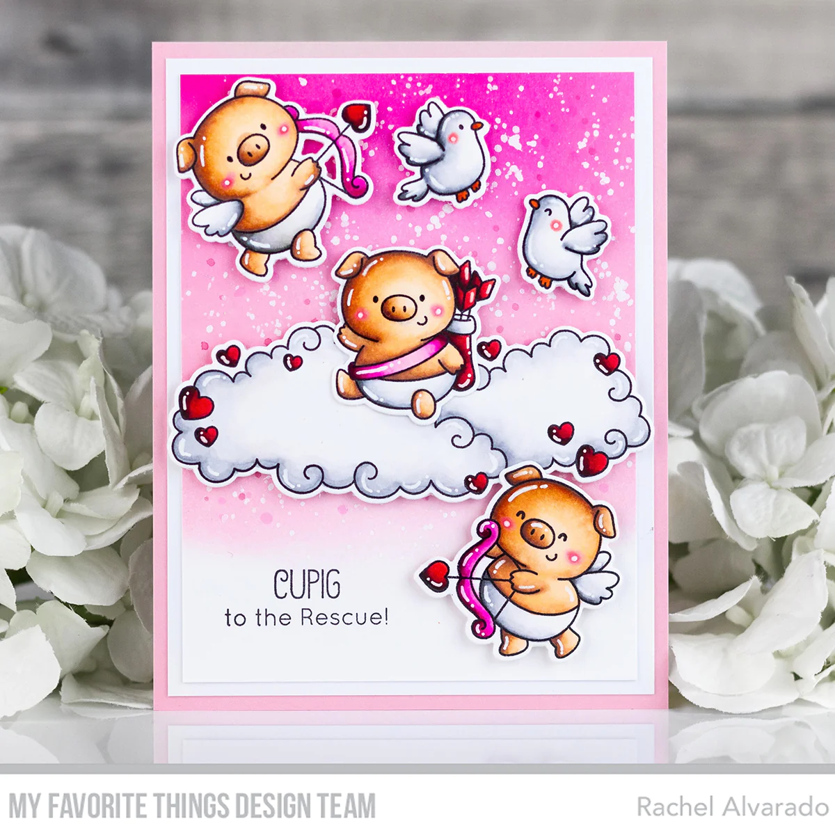Bild 2 von My Favorite Things - Clear Stamps JB Cupigs - Schweinchen