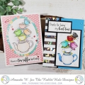 Bild 9 von The Rabbit Hole Designs Clear Stamps - Steeped in Happiness - Kaffeetassen