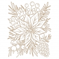 Bild 2 von Spellbinders - Glimmer Hot Foil Plate - Full Bloom Poinsettia