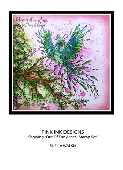 Bild 3 von Pink Ink Designs - Stempel Out Of The Ashes - Phönix