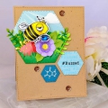Bild 5 von The Rabbit Hole Designs Clear Stamps  - Caffeinated - Bee - Biene