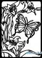 StempelBar Stempelgummi ATC* Schmetterling