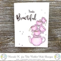 Bild 5 von The Rabbit Hole Designs Clear Stamps - Steeped in Happiness - Kaffeetassen