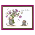 Bild 3 von Spellbinders  Rare Bloom Cling Rubber Stamp Set - House Mouse Stempelgummi