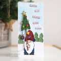 Bild 2 von WOODWARE Clearstamps  Clear Magic Singles Tall Tree Gnome - Gnome mit Baum
