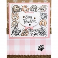 Bild 3 von Stampendous Perfectly Clear Stamps - Puppy Frame - Hund