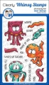 Whimsy Stamps Clear Stamps - Octopi Guys - Oktopus