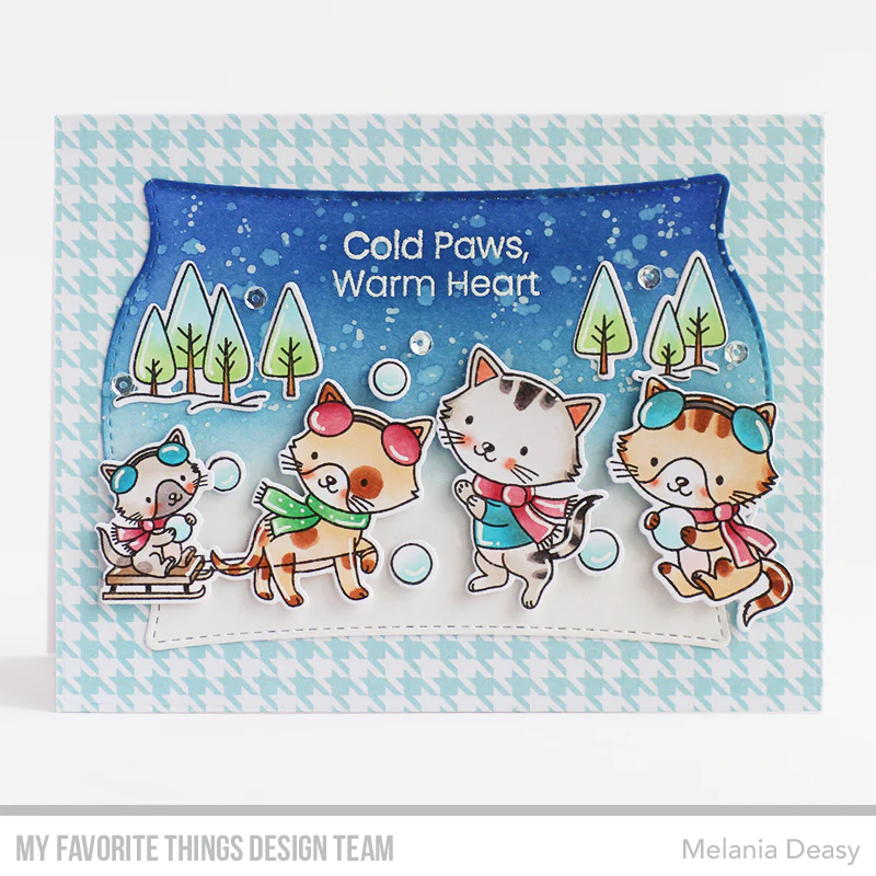 Bild 5 von My Favorite Things - Clear Stamps Winter Kittens - Winter Katzen