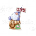 Gummistempel Stamping Bella Cling Stamp  OH GNOME YOU DI'INT RUBBER STAMP