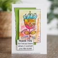 Bild 2 von WOODWARE Clear Stamps  Clear Magic Singles Colourful Greetings - Glückwünsche